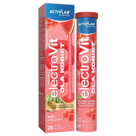 Activlab ElectroVit for Women, Watermelon - 20 Effervescent Tablets