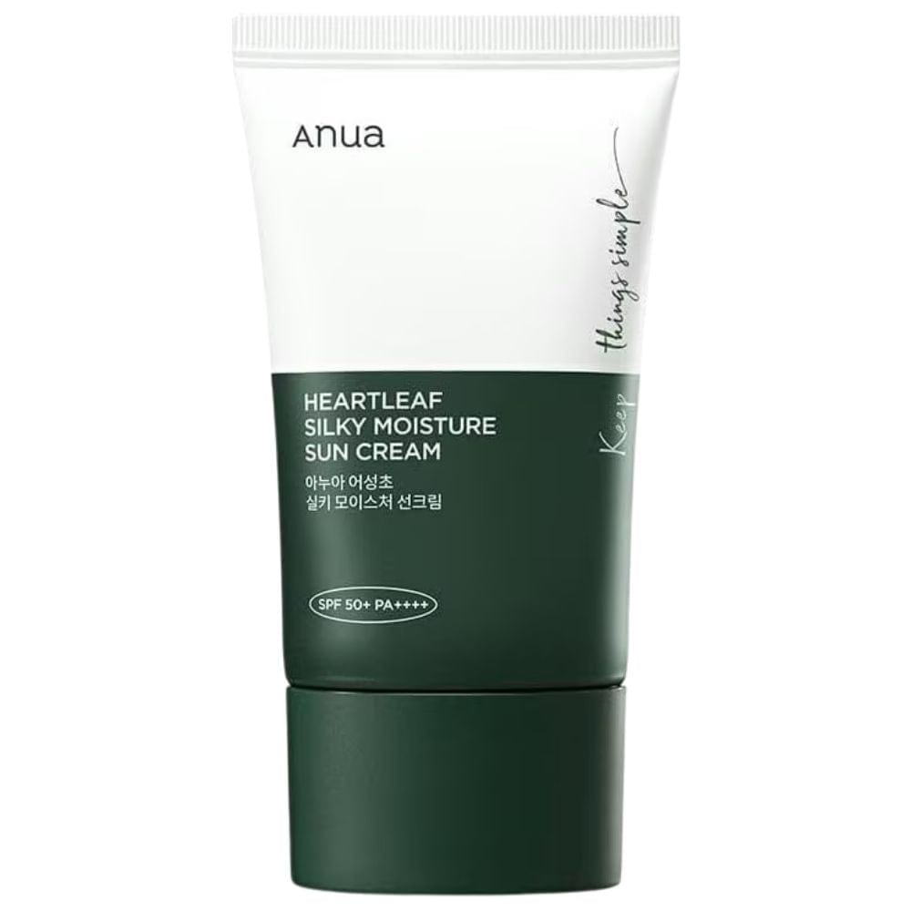 Anua Heartleaf Silky Moisture Sunscreen SPF 50+ PA++++ - 50 ml