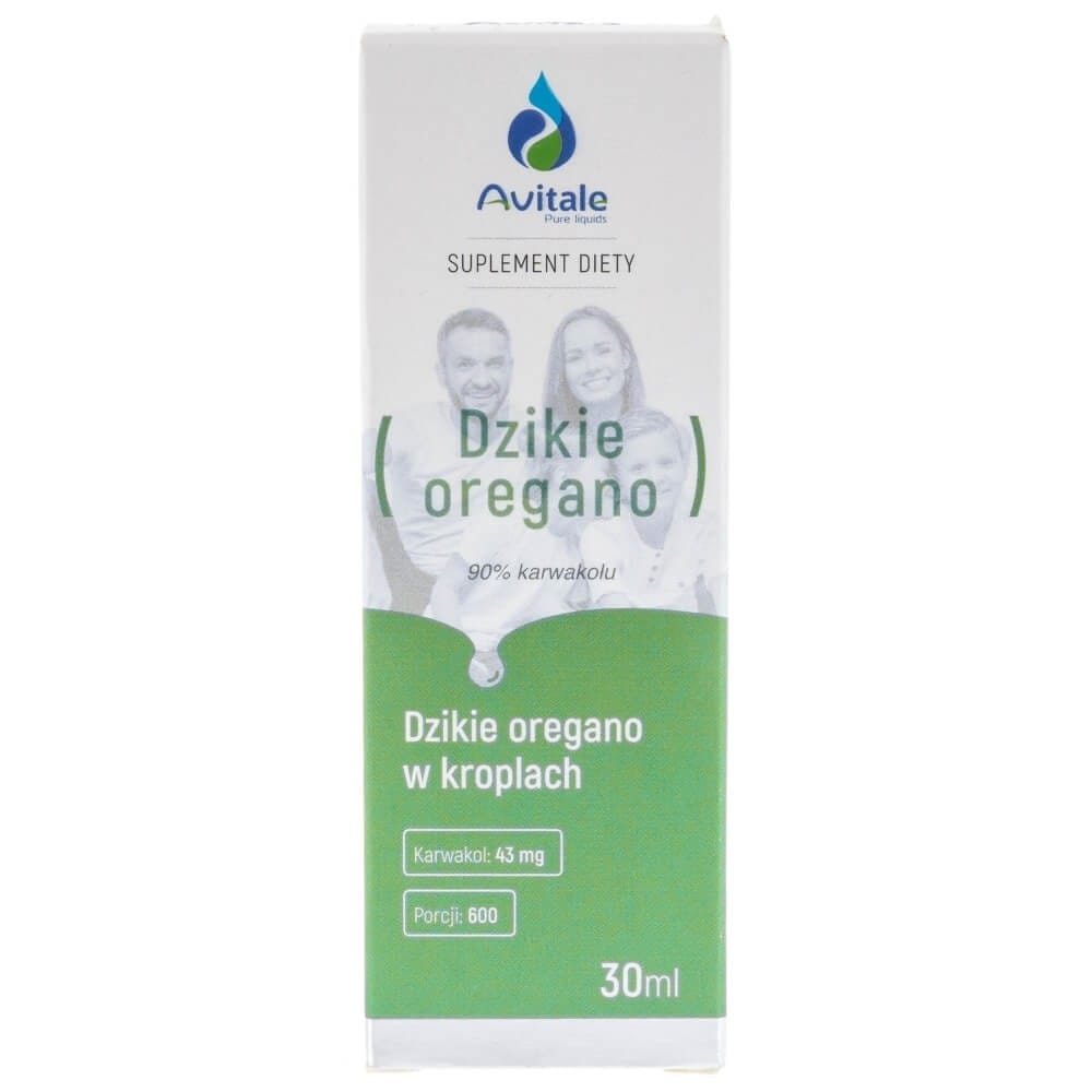 Avitale Wild Oregano Drops (90% Carvacrol) - 30 ml