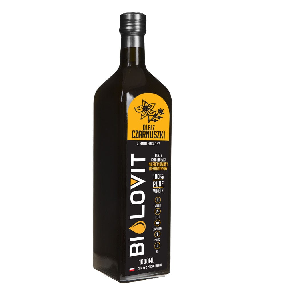 Bilovit Black Cumin Oil Cold Pressed - 1000 ml