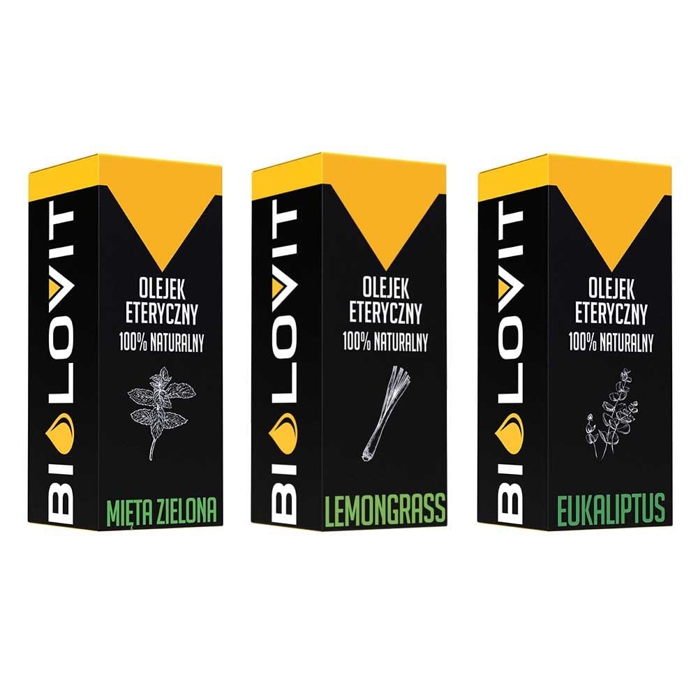 Bilovit Essential Oil Set, Sauna - 3 Pieces