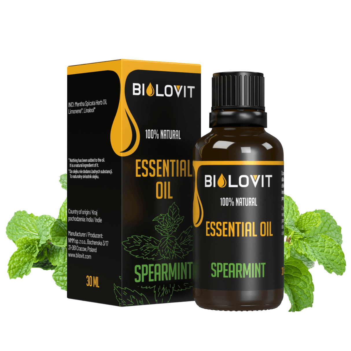 Bilovit Spearmint Essential Oil - 30 ml