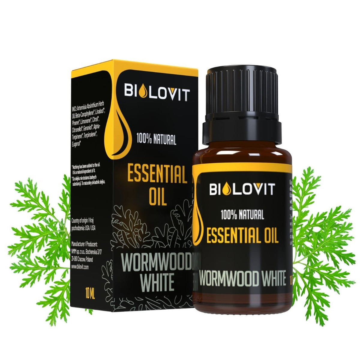 Bilovit Wormwood Essential Oil - 10 ml