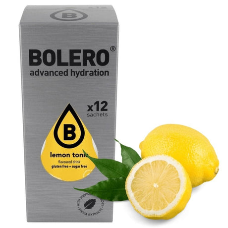 Bolero Classic Instant Drink - 12 Sachets Lemon Tonic