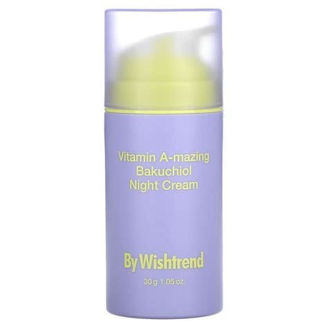 By Wishtrend Vitamin A-mazing Bakuchiol Night Cream - 30 g