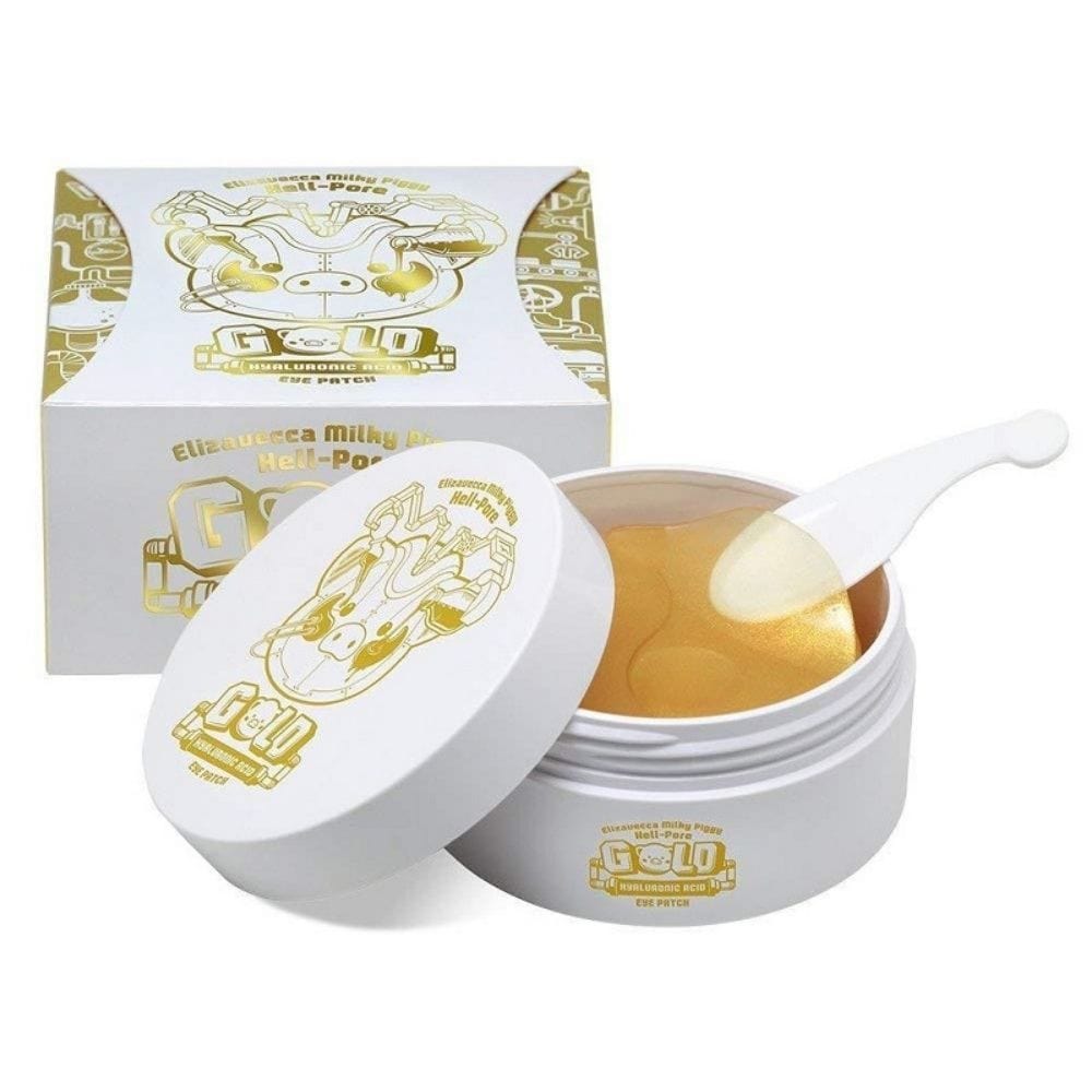 Elizavecca Hell-Pore Gold Hyaluronic Acid Eye Patch - 60 Pieces