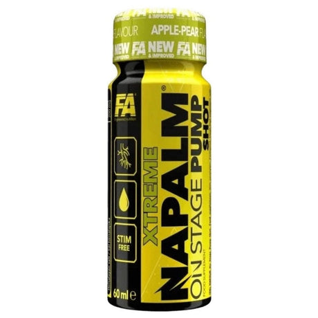 Fitness Authority NAPALM On Stage Pump Shot, Apple-Pear - 60 ml