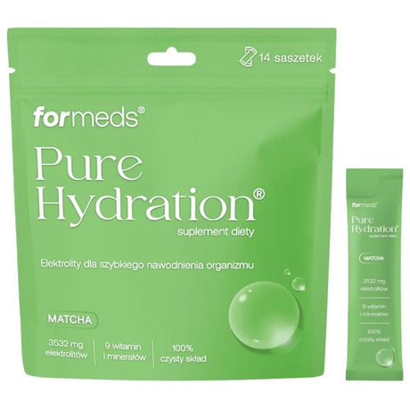 Formeds Pure Hydration Electrolytes, Matcha - 14 Sachets