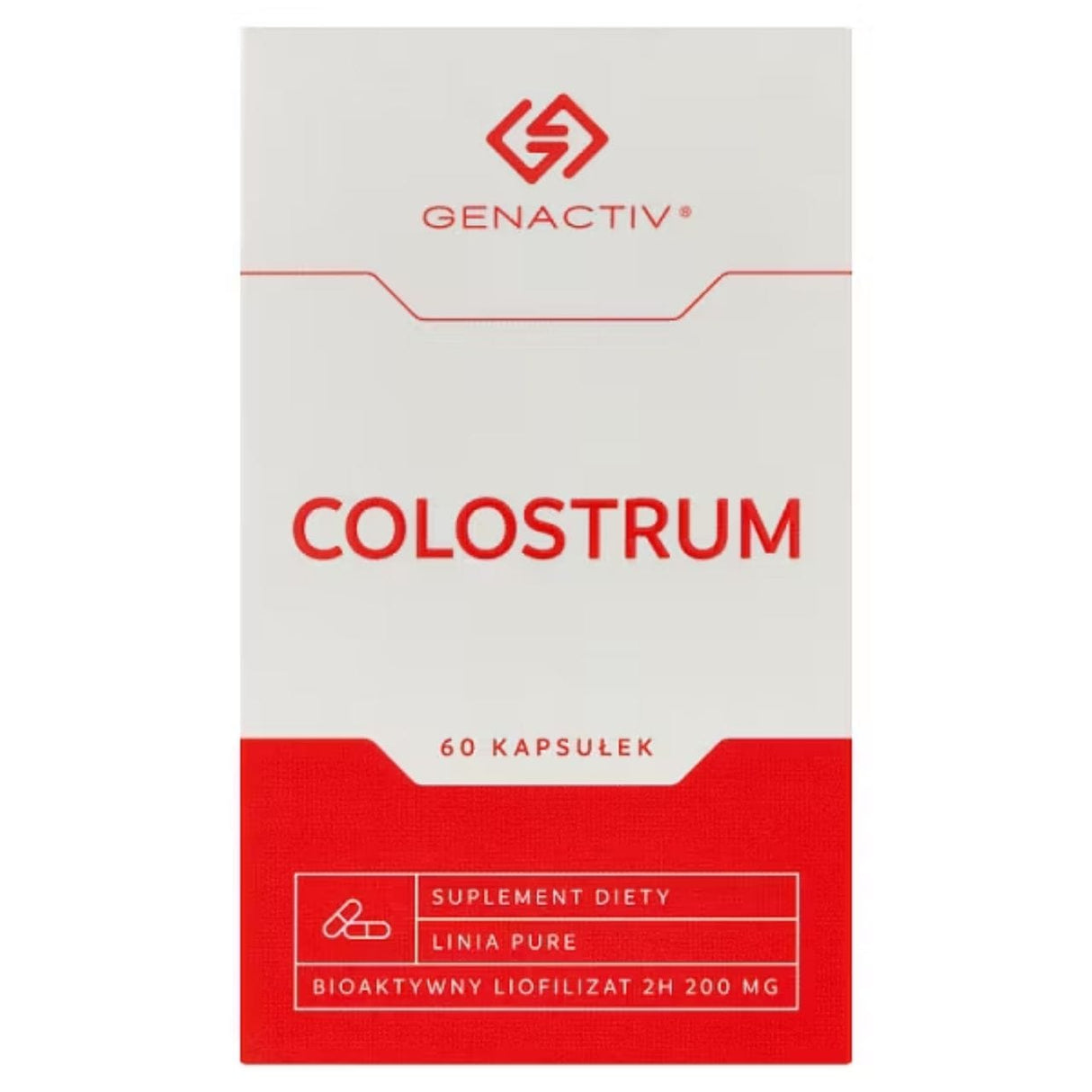 Genactiv Colostrum - 60 Capsules