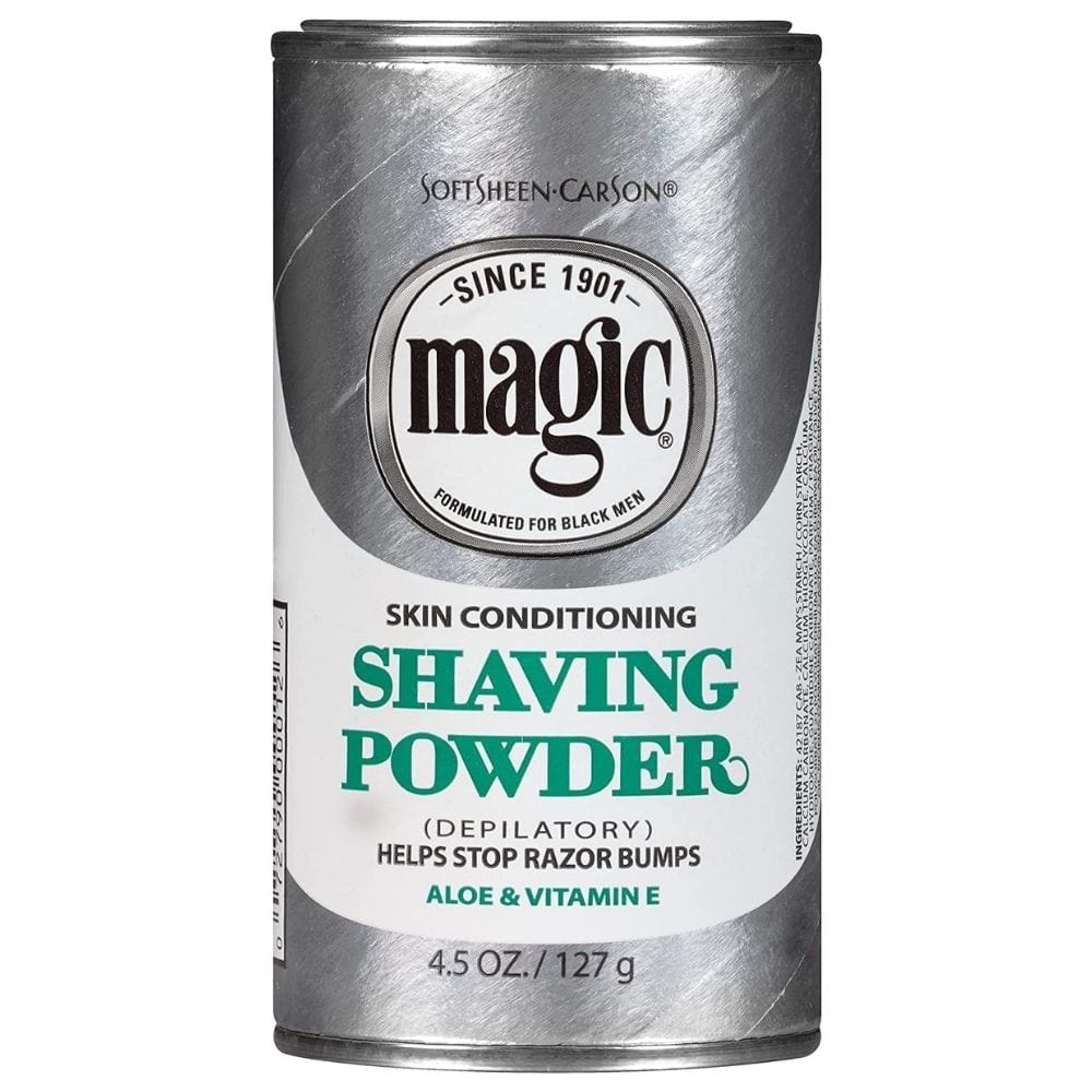 Magic Platinum Shaving Hair Removal Powder with Aloe Vera and Vitamin E - 127 g