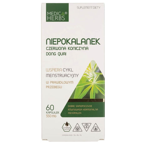 Medica Herbs Chasteberry Red Clover Dong Quai  - 60 Capsules