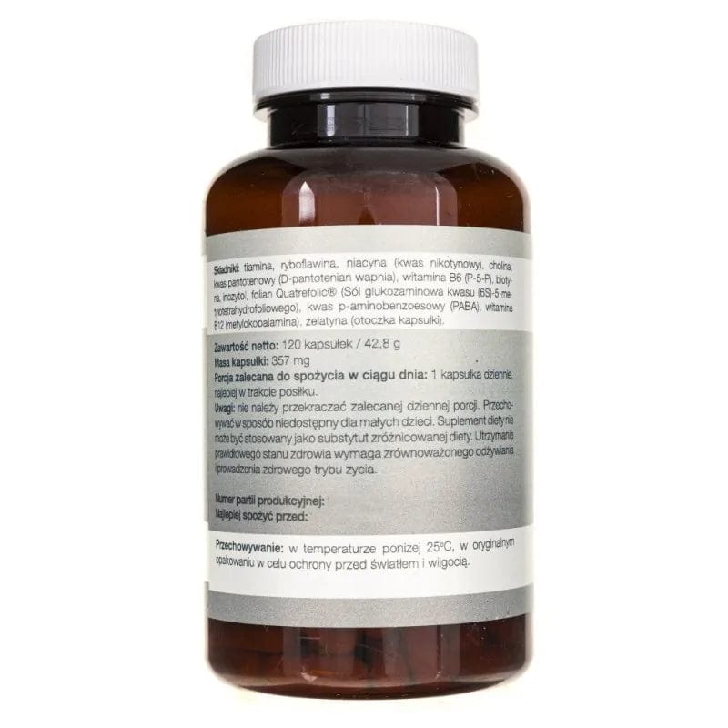 Medverita B-10 Methylated B-Complex - 120 Capsules