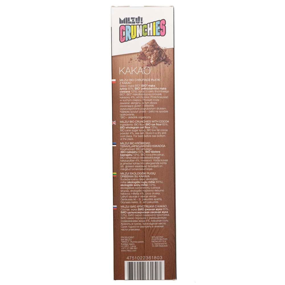 Milzu Crunchies Cocoa Oats - 250 g