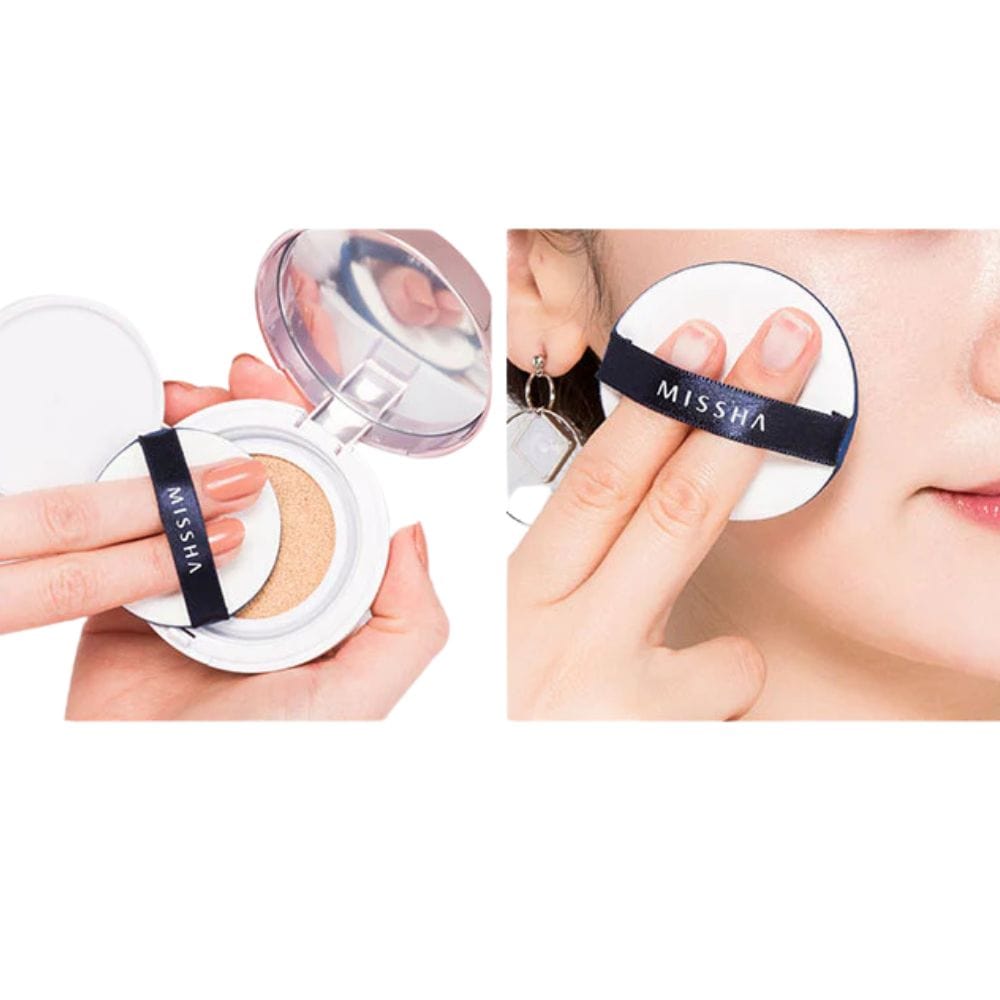 Missha Air In Puff 4P, Foundation Sponges - 4 pieces