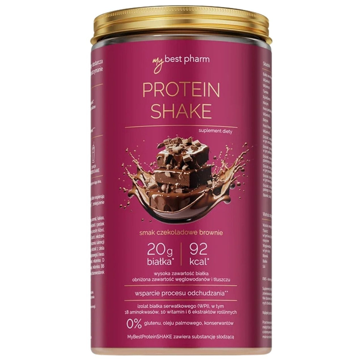 MyBestPharm Protein Shake, Brownie - 450 g