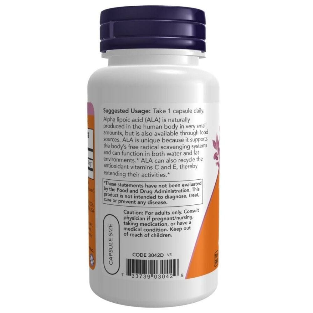 Now Foods Alpha Lipoic Acid 250 mg - 60 Capsules
