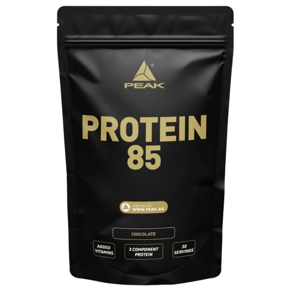 Peak Protein 85, Protein Supplement with Vitamins, Chocolate - 900 g