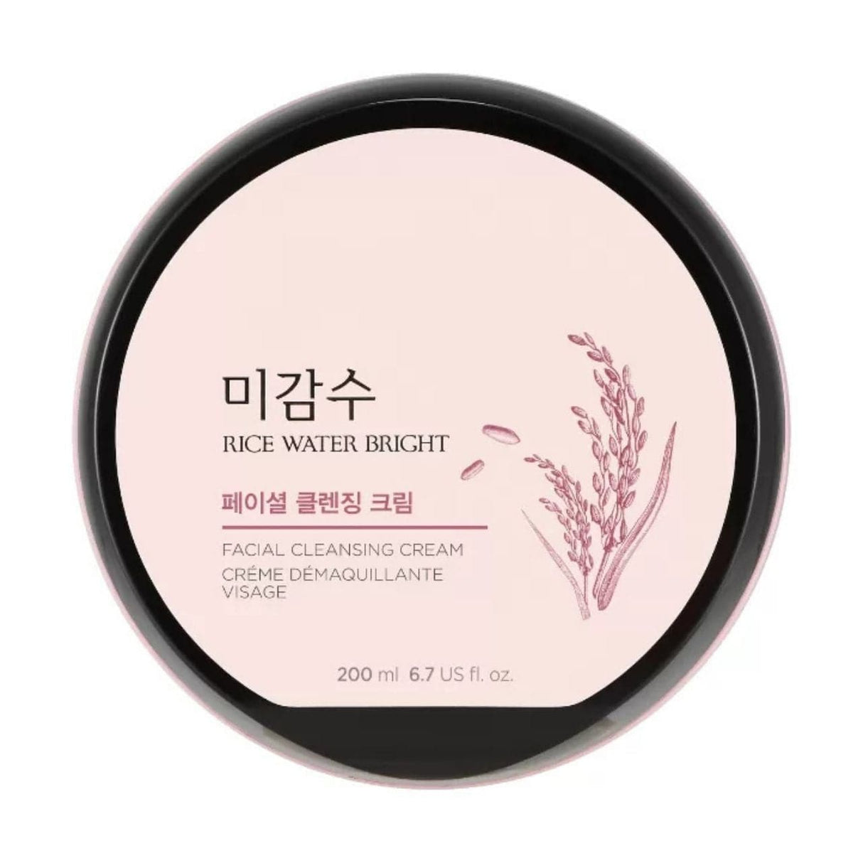 The Face Shop Rice Water Bright Cleansing Face Cream - 200 ml