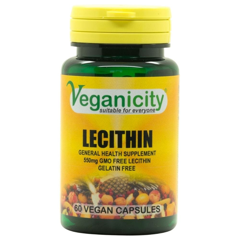 Veganicity Lecithin 550 mg - 60 Capsules