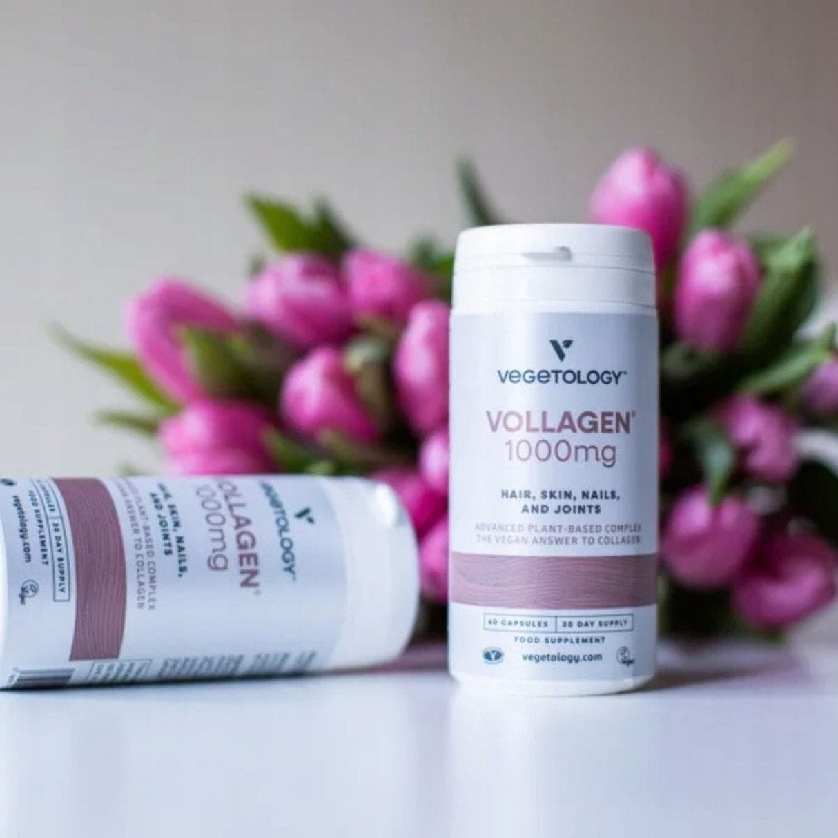 Vegetology Vollagen (Vegan Collagen) 1000 mg - 60 Capsules