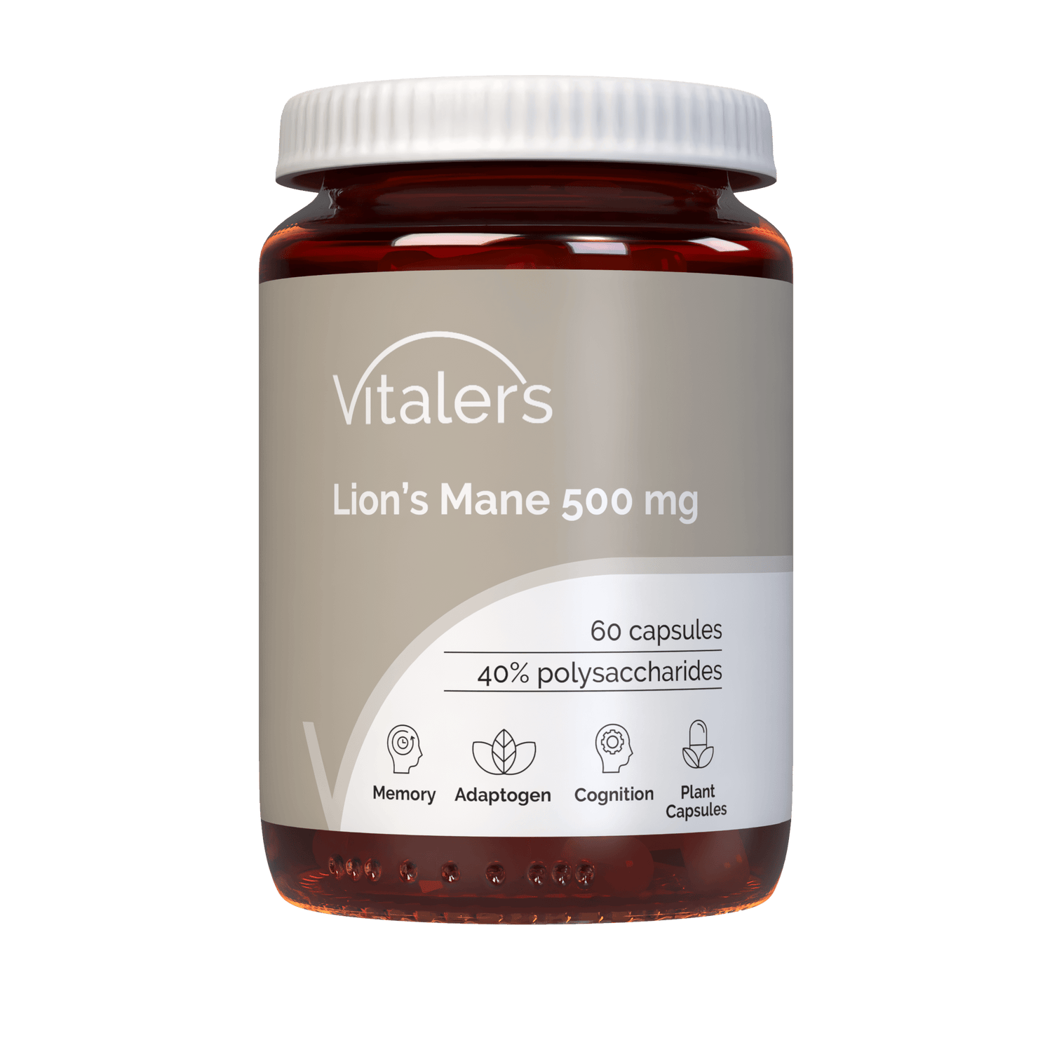 Vitaler's Lion's Mane 500 mg - 60 Capsules