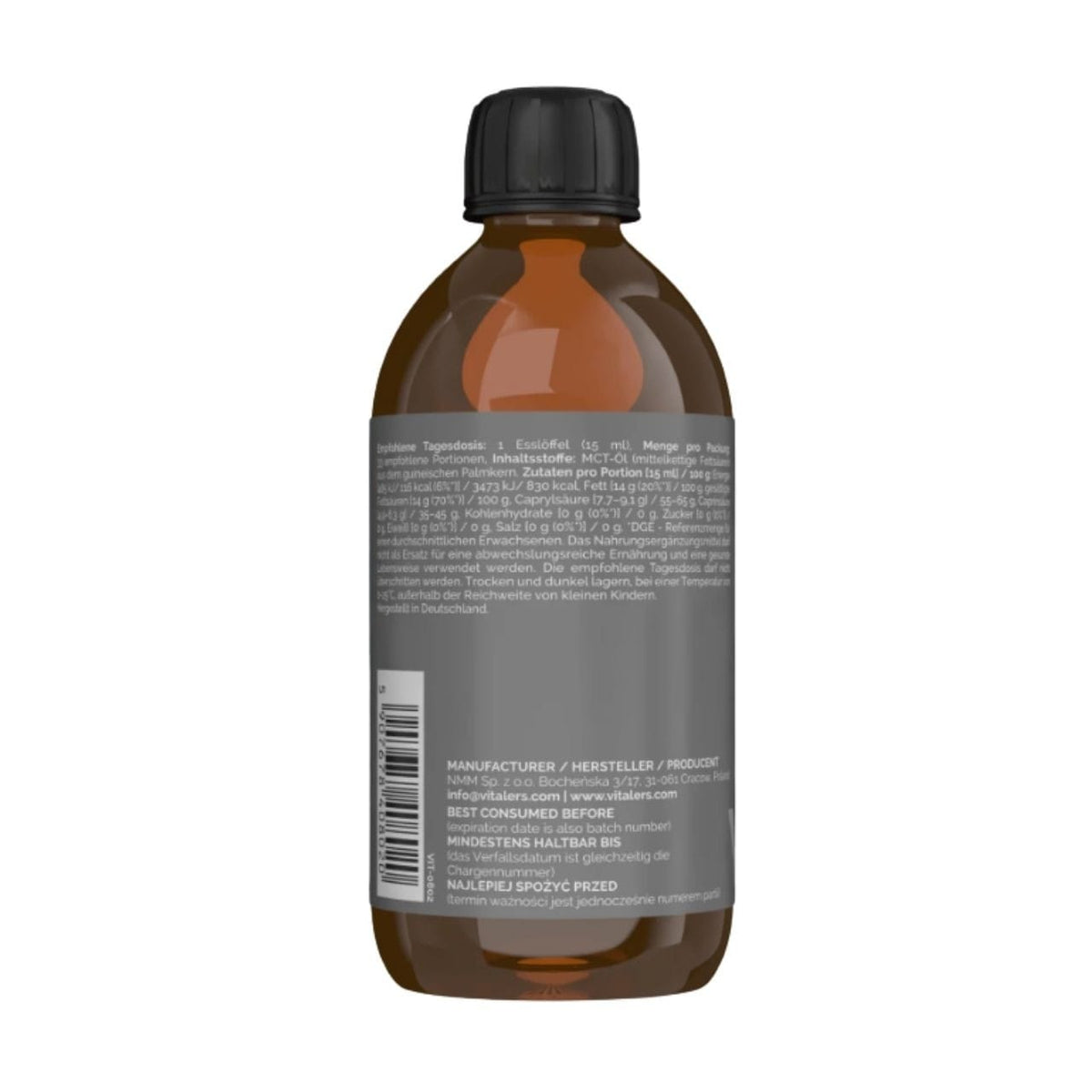 Vitaler's Natural MCT Oil - 500 ml