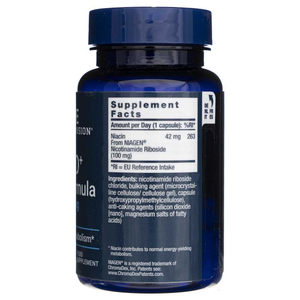 Life Extension NAD+ Cell Formula 100 mg EU - 30 Veg Capsules