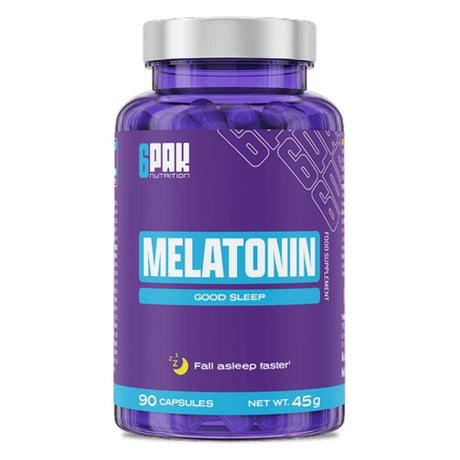 6PAK Melatonin 1 mg - 90 Capsules