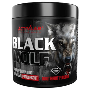 Activlab Black Wolf Pre-Workout, Multifruit - 300 g