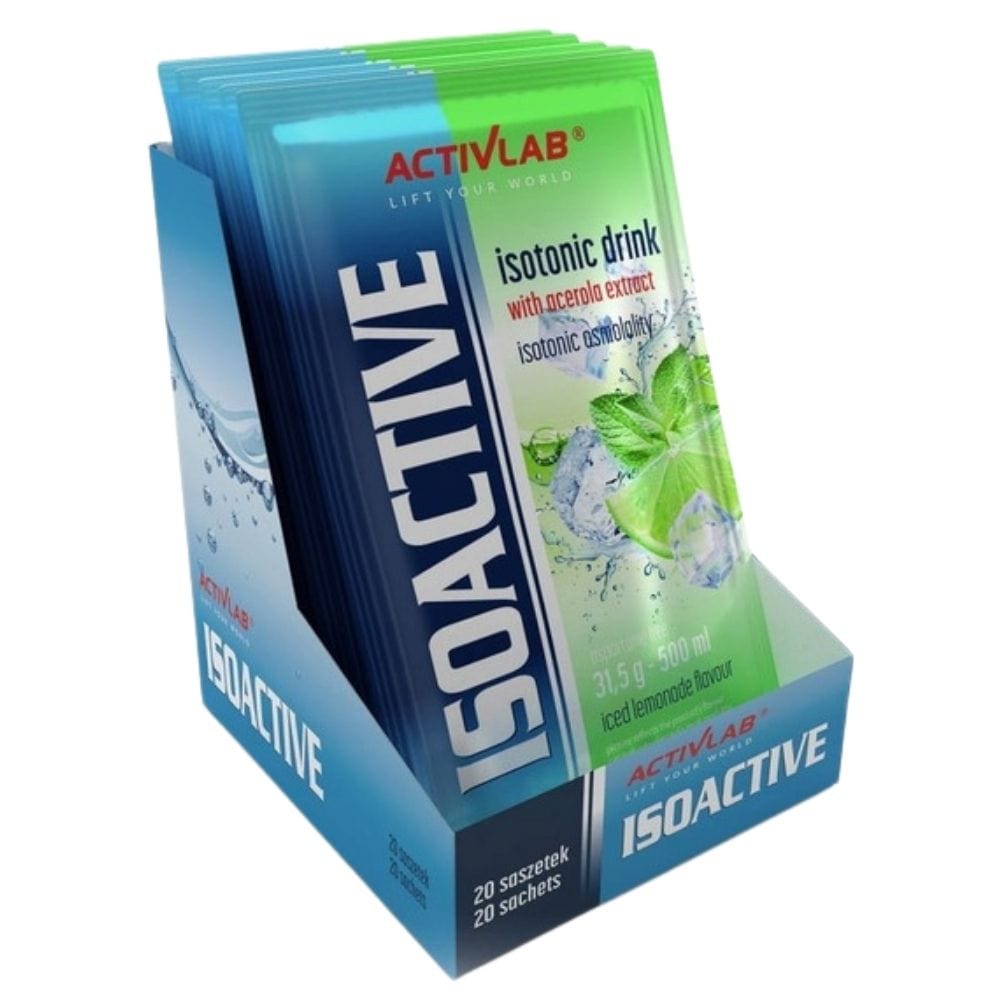 Lemonade Active Activlab Isoactive Isotonic with Acerola, Frozen Lemonade - 20 Sachets ...