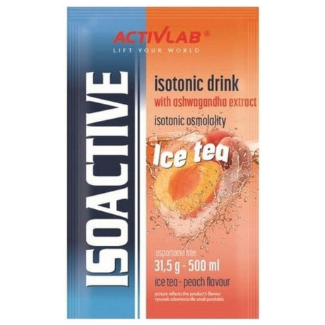 Activlab Isoactive Isotonic with Ashwagandha, Peach Iced Tea - 31,5 g