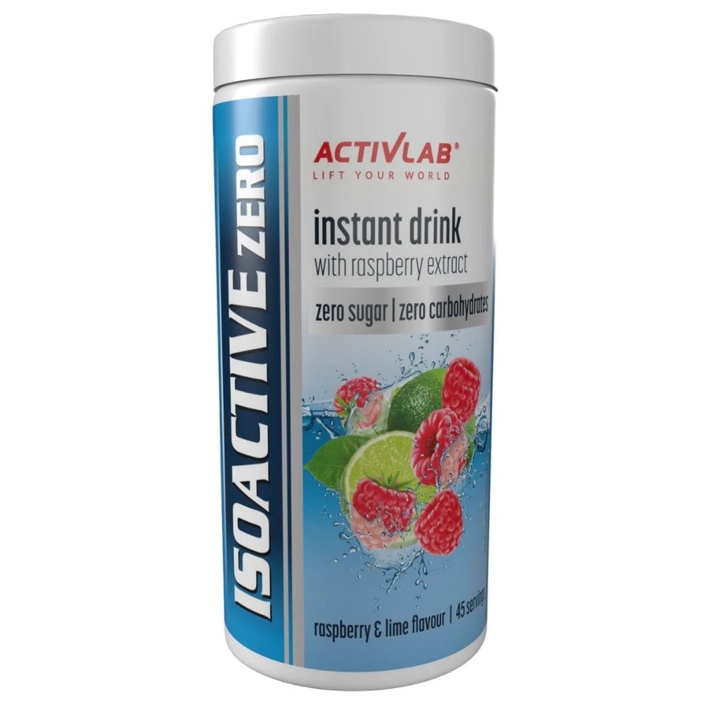 Activlab Isoactive Zero, Raspberry-Lime - 225 g