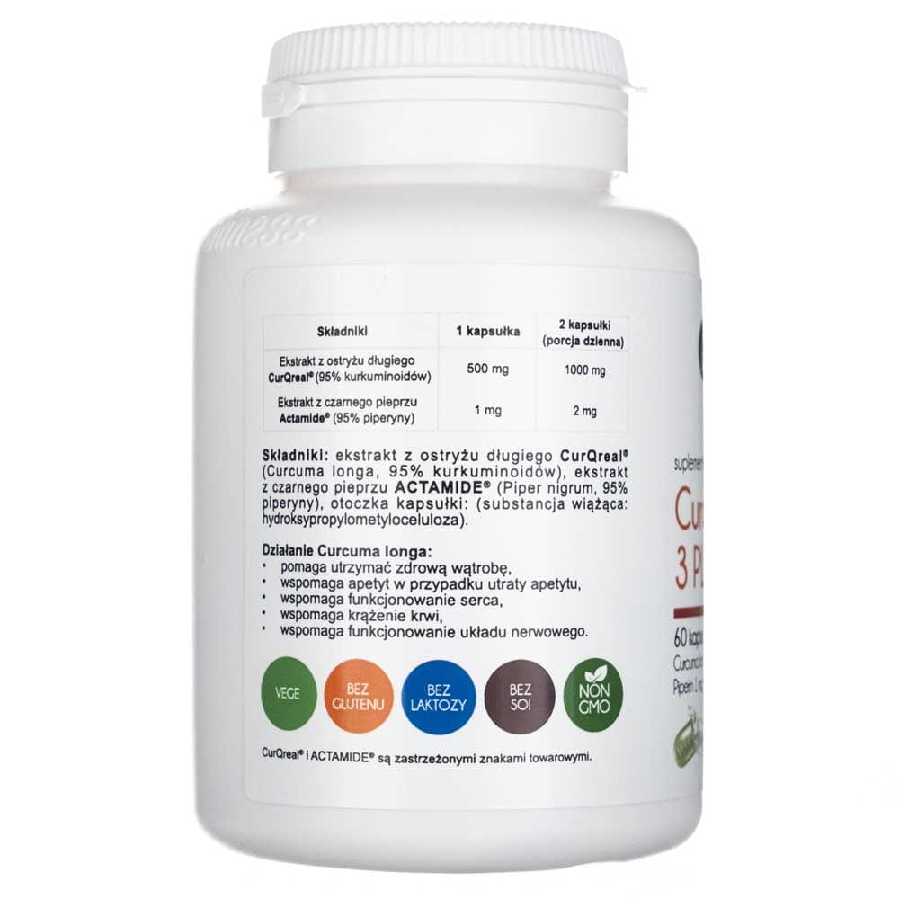 Aliness Curcumin Complex PLUS - 60 Veg Capsules