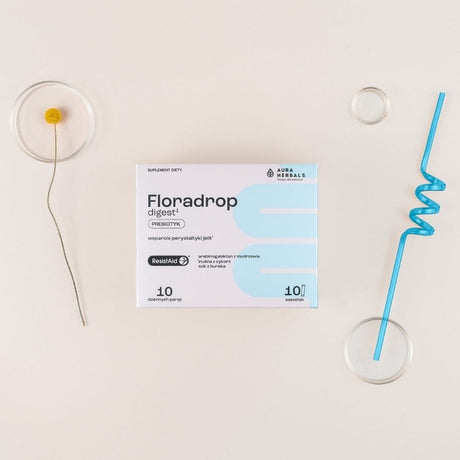 Aura Herbals Floradrop Digest, Prebiotic - 10 Sachets