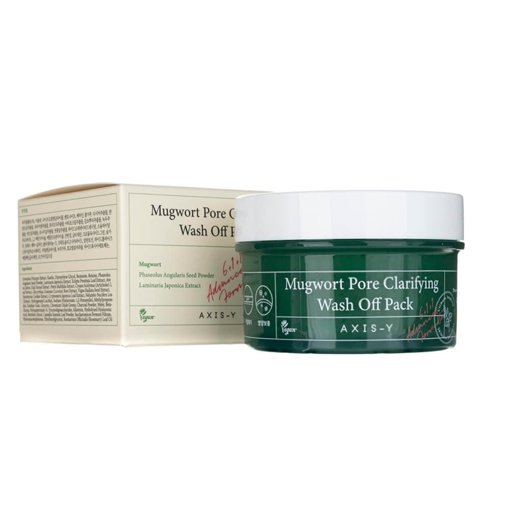 Axis-Y Facial Cleansing Mask with Japanese Mugwort - 100 ml