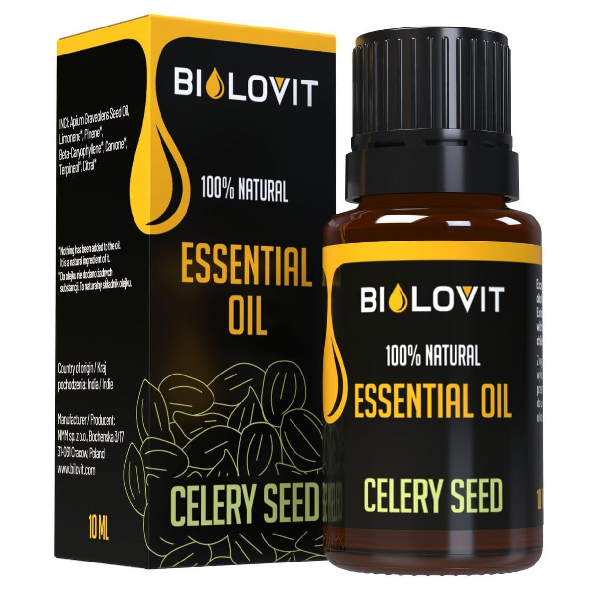 Bilovit Celery Seed Essential Oil - 10 ml