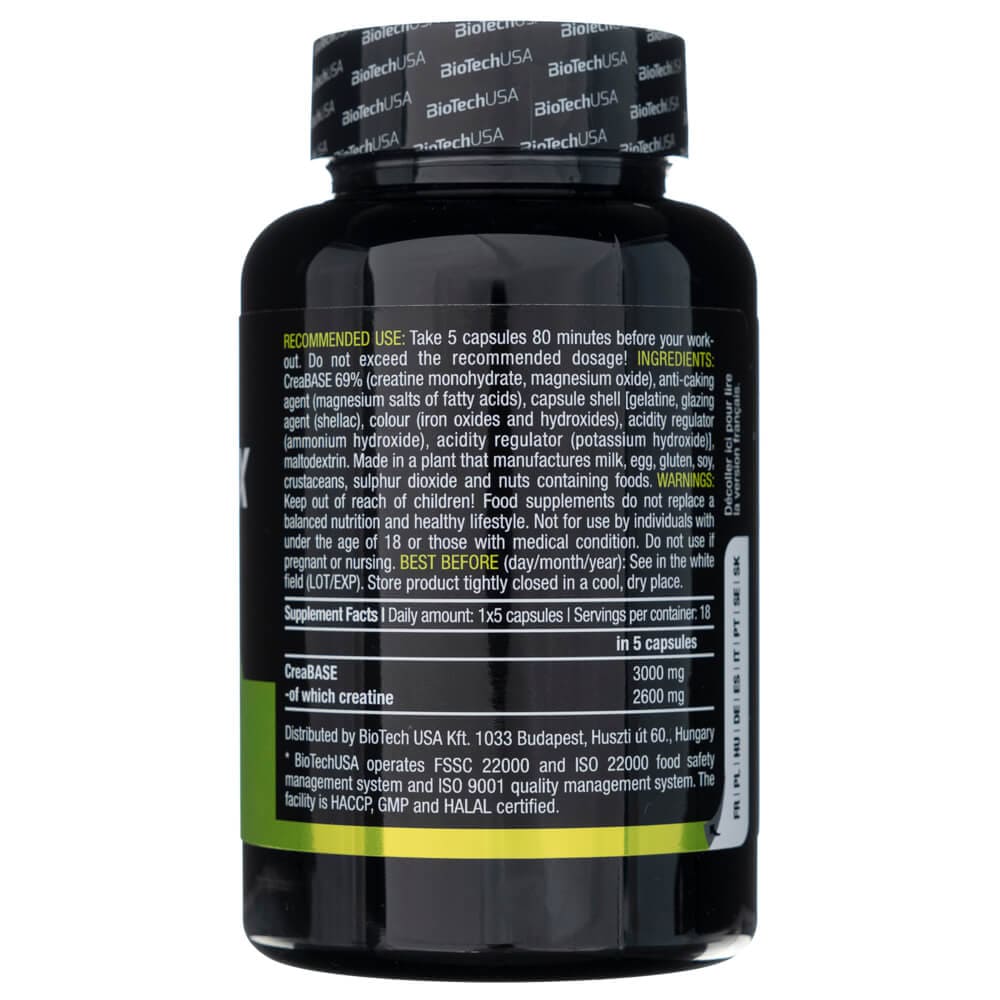 BioTech USA Creatine pH-X - 90 Capsules