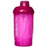 BioTech USA Shaker Wave, Pink - 600 ml