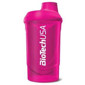 BioTech USA Shaker Wave, Pink - 600 ml
