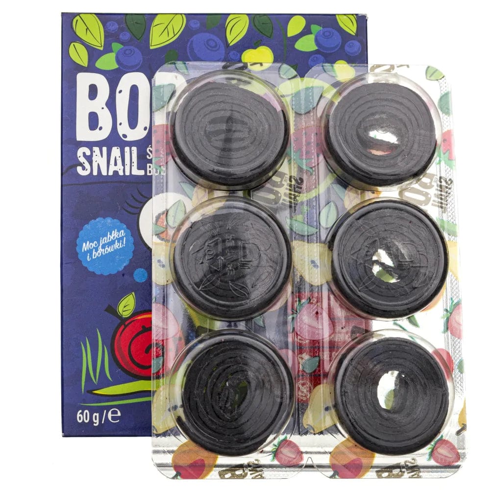 Bob Snail Apple and Blueberry  Snack with No Added Sugar - 60 g