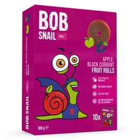 Bob Snail Rollsy Fruit, Apple-Black Currant - 100 g