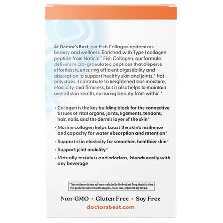 Doctor's Best Fish Collagen with Naticol - 30 Sachets x 5 g