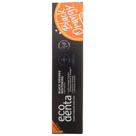 Ecodenta Toothpaste Whitening Black Orange - 100 ml