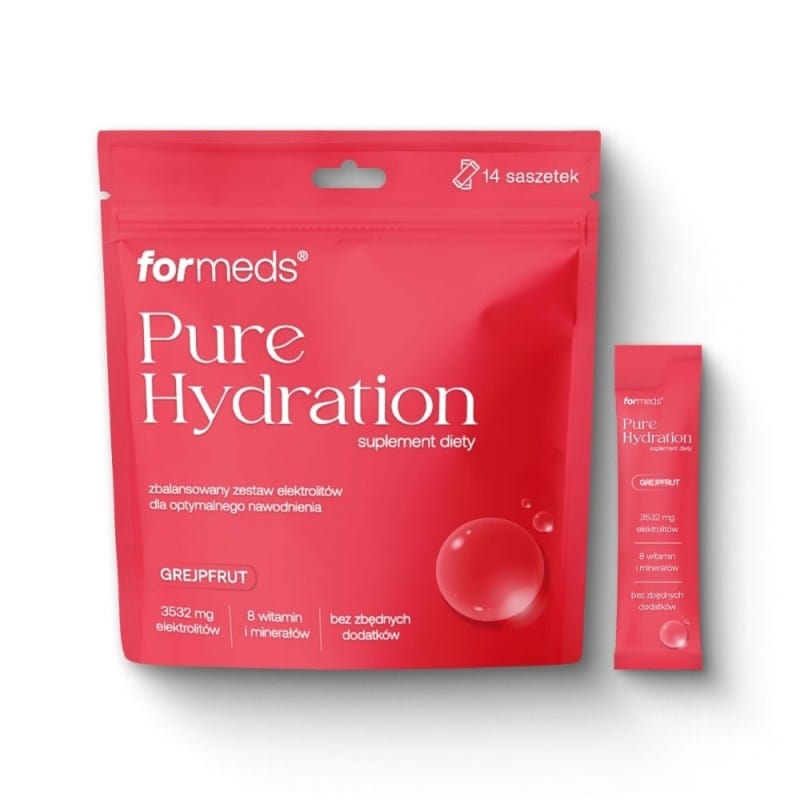 Formeds Pure Hydration Electrolytes, Grapefruit - 14 Sachets