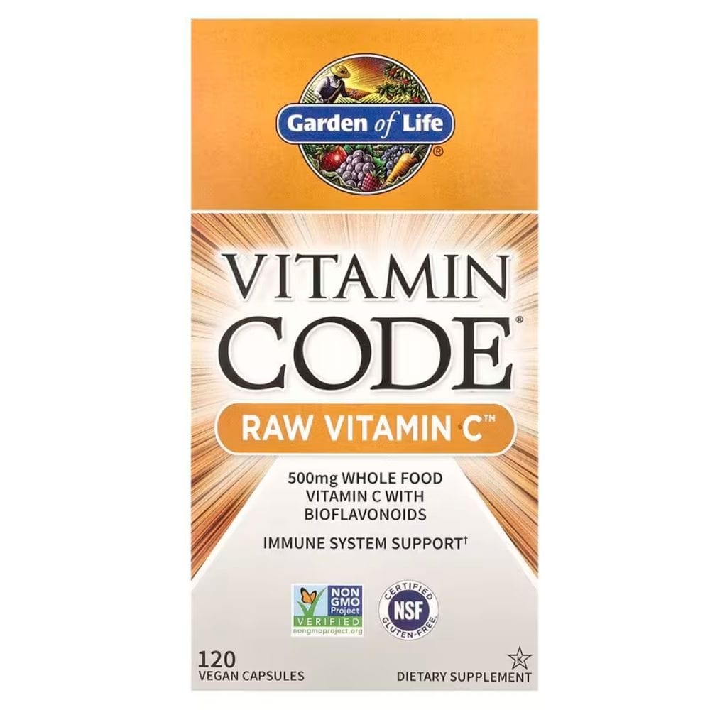 Garden of Life Vitamin Code RAW Vitamin C - 120 Capsules