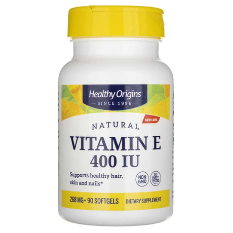 Healthy Origins Vitamin E-400 - 90 Softgels