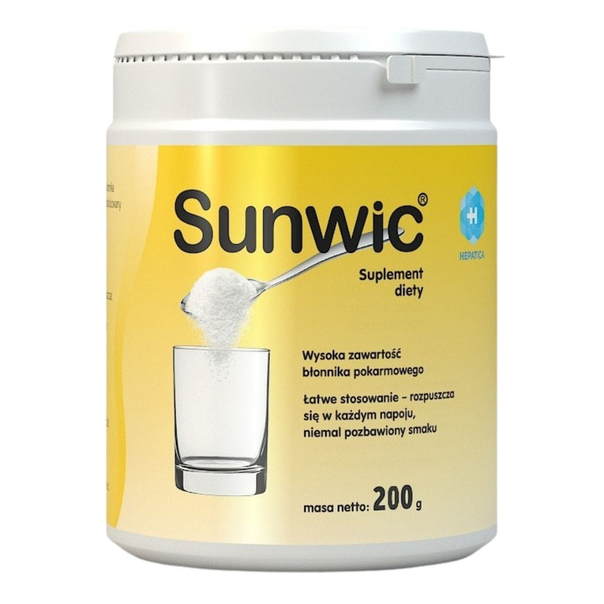Hepatica Sunwic (Guar Bean Fibre) - 200 g