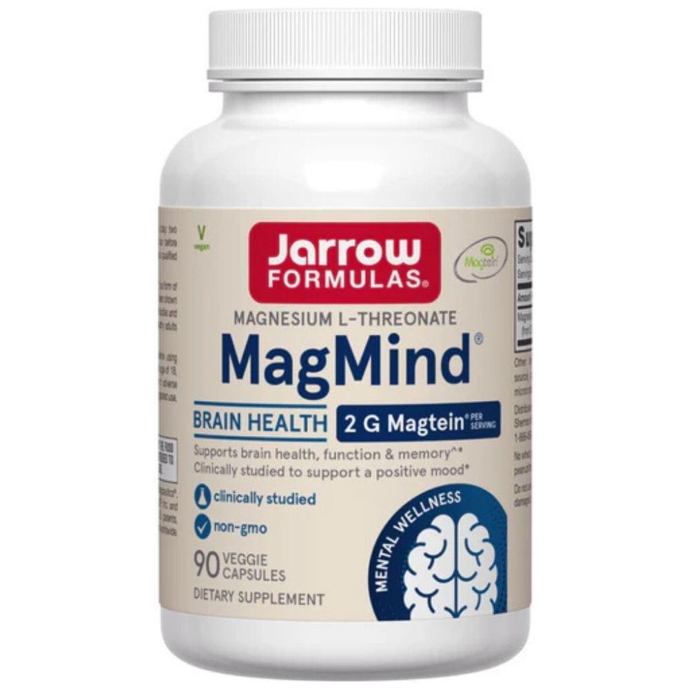 Jarrow Formulas MagMind® Magnesium L- Threonate - 90 Capsules