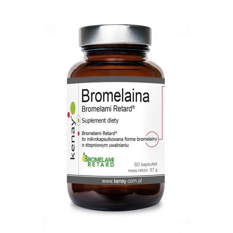 Kenay Bromelain Bromelami Retard - 60 Capsules