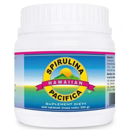 KenayAG Spirulina Pacifica (Hawaiian Spirulina) - 600 Tablets